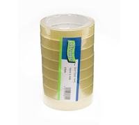 Rajani Packaging Tape Acrylic 24mm x 40m Clear Polypropylene Pack of 6 Strong Adhesive Multi Purpose Warehouse Home Office Mailing