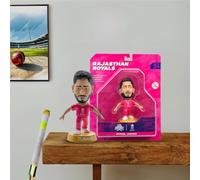 Rajasthan Royals Collectable Tushar Deshpande 3-Inch Premium Display Figure with 360° Rotatable Head, Ideal for IPL Fans and Cricket Memorabilia Collectors