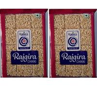 Rajgira Chikki 100g - Traditional Indian Amaranth Brittle - Jaggery-Based Crunchy Sweet Snack - Gluten-Free Vegetarian Energy Treat - Ready-to-Eat (Pack of 2)