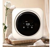 RajoNN 170W Vented Tumble Dryer, Intelligent Roller Washing and Drying Integrated, Digital Display, Stainless Steel Inner Barrel, For Apartment, Home, Dorm