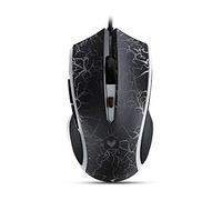 RajoNN Mice Gaming Mouse Wired, USB Optical Computer Mice With 7 Programmable Buttons, 3000 DPI Adjustable, Comfortable Grip Mice for Laptop, PC, Mac, Windows (Color : Crack black)