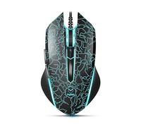 RajoNN Mice RGB Gaming Mouse Wired, Mouse 80g for Laptop, Ultralight Computer Mouse with Three-speed Adjustable Optical Engine Up To 2000 DPI for Windows PC Gamers