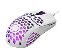 RajoNN Mice Super Light Gaming Mouse, with Lightweight Hollow-carved Shell, Ultra Weave Cable, 16000 DPI Optical Sensor, and RGB Lighting, for PC Computer Laptop (Color : White)