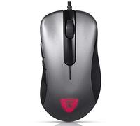 RajoNN Mice USB Wired Gaming Mouse, 6200DPI, Optical RGB, Esport Game Mice, for PC Laptop Desktop (Color : Silver)
