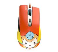 RajoNN Mice Wired USB Gaming Mouse, 16000DPI, Game/Office Dual Modes Mice, for Laptop Desktop PC Accessory (Color : Orange)