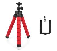 RajoNN Mobile Phone Tripod Mini Mobile Phone Tripod Holder Flexible Octopus Tripod Bracket For Phone Camera Selfie Stand Mount Mobile Phone Live Tripod (Color : Deep Yellow)