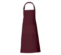 RAJRANG Cotton Apron with 3 Pockets Adjustable Full-Length Apron for Cooking Baking Restaurant Coffee House Unisex 89x69 cm