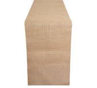 RAJRANG Hessian Burlap Table Runner | Jute Table Cover with Sewed Edge for Wedding, Party and Dining Table, 914x30 cm