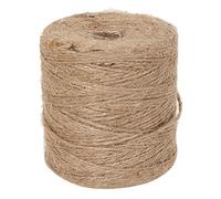 RAJRANG Jute Twine 3 Ply 2mm Thin Twine Cord | Natural Rope for Craft, Gardening, Gift Packing and Home Decoration - 984 Feet