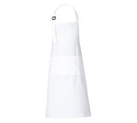RAJRANG Pure Cotton White Apron For Women Kitchen Apron 2 Large Pockets Adjustable Neck chef Apron 68 x 88 cm