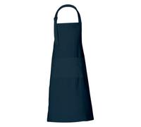 RAJRANG Reflecting Pond Blue Apron Pure Cotton Cook Apron for Chef Hotel Kitchen Waiters with 3 Pockets 89x69 cm