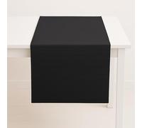 RAJRANG Table Runner 33x183 cm, Lightweight Ribbed Polycotton for Dining Tables, Holiday Home, Wedding Party, Birthday, Table Decor, Table Cover Runner - Charcoal Grey