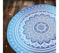 RAJRANG Tapestry-Cotton Sheeting-Blue-Screen Printing-1-Pcs-D-48