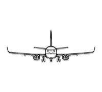 Rajukit Airplane Metal Wall Art-Minimalist Aviation Wall Decor for Home,Office,or Pilot Gifts-Durable Airplane Wall Art Decor for Aviation Enthusiasts