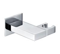 RAK Ceramics Adjustable Shower Handset Wall Holder Bracket | Chrome | Metal | 40mm x 83mm x 40mm