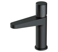 RAK Ceramics Amalfi Basin Mixer Tap | Matt Black | Metal | 38mm x 165.7mm x 124.5mm