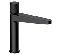 Rak Ceramics Amalfi Matt Black Modern Basin Mixer Tap With 15-Year Guarantee & Solid Brass Build