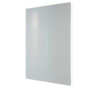 RAK Ceramics Amethyst Illuminated LED Mirror with Demister and Touch Sensor | Glass/Aluminium | 600mm x 800mm
