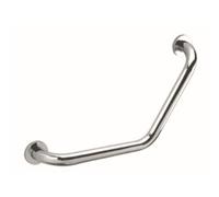 RAK Ceramics Angled Grab Rail | Chrome | Brass | 460mm x 105mm x 95mm