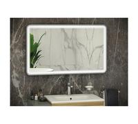 RAK Ceramics RAK-Ceramics Art Soft 600x1000 LED Illuminated Mirror, Nickel Finish: Nickel, Please Select Size: 600x1000mm
