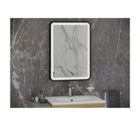 RAK Ceramics Art Soft Illuminated LED Mirror | Matt Black | Glass/Metal | 600mm x 800mm