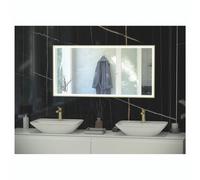 RAK Ceramics Art Square LED Mirror | Chrome | Glass/Aluminium | 600mm x 1000mm