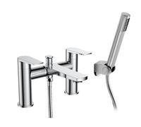 RAK Ceramics Blade Bath Shower Mixer Tap | Chrome | Brass | 220mm x 160mm x 160mm