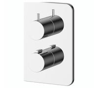 RAK Ceramics Blade Concealed Single Control Shower Valve | Chrome | Brass | 355mm x 600mm x 340mm