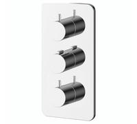RAK Ceramics Blade Concealed Triple Control Shower Valve | Chrome | Brass | 470mm x 600mm x 345mm