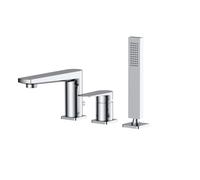 RAK Ceramics RAK Blade Bath Shower Mixer Tap 3 Tap HolesChrome
