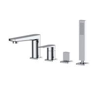 RAK Ceramics RAK Blade Bath Shower Mixer Tap 4 Tap HolesChrome