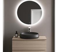 RAK Ceramics Cloud Countertop Bathroom Basin Black 580mm - CLOCT6000504A