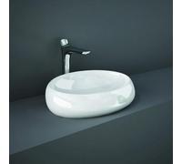 RAK Ceramics Cloud Countertop Bathroom Basin Matt White 580mm - CLOCT6000500A