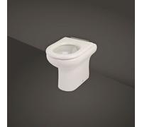 RAK Ceramics Compact Doc M Rimless Back to Wall Toilet Pan | White | 425mm