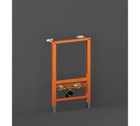 RAK Ceramics Concealed Bidet Support Frame with Adjustable Fittings | Orange | Metal | 1140mm