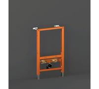 RAK Ceramics Concealed Bidet Support Frame with Adjustable Fittings | Orange | Metal | 820mm