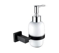 RAK Ceramics Cubis Liquid Soap Dispenser | Black | Metal | 115mm x 216mm x 110mm