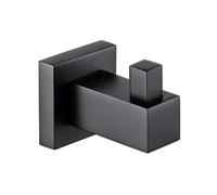 RAK Ceramics Cubis Robe Hook | Black | Metal | 38mm x 43mm x 55mm