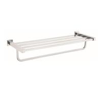 RAK Ceramics Cubis Towel Shelf | Chrome | Metal | 601mm x 115mm x 200mm