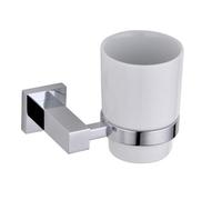 RAK Ceramics Cubis Tumbler | Chrome | Metal | 110mm x 96mm x 107mm