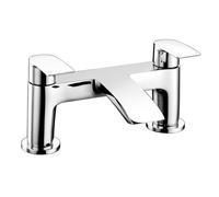 RAK Ceramics Curve Bath Filler Tap | Chrome | Brass | 230mm x 128mm x 140mm
