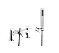 RAK Ceramics RAK Curve Bath Shower Mixer Tap Chrome Finish: Chrome