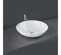 RAK Ceramics Diana Counter Top Basin | White | 455mm x 455mm x 160mm