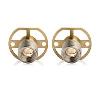 RAK Ceramics Exposed Shower Bar Mixer with Easy Fitting Kit Pair | Chrome | Brass | 55mm x 48mm x 36mm