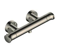 RAK Ceramics Exposed Thermostatic Bar Valve | Brushed Nickel | Brass | 291.5mm x 62mm x 105mm