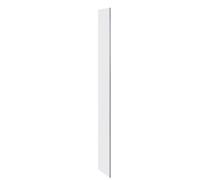 RAK Ceramics Feeling Fixed Return Panel with Fixings | Chrome | Glass/Aluminium | 250mm x 2000mm