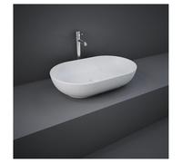 RAK Ceramics Feeling Oval Matt Counter Top Basin | White | Vitreous China | 550mm