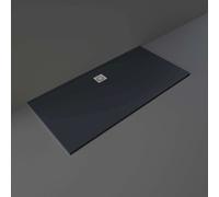 RAK Ceramics RAK-Ceramics Feeling Bathtub Replacement Shower Tray, 1700x900mm, Black Finish: Black, Please Select Size: 1700x900mm