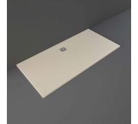 RAK Ceramics Feeling Rectangular Bathtub Replacement Shower Tray | Cappuccino | Acrylic/Stone Resin | 1700mm x 800mm