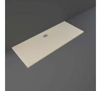 RAK Ceramics Feeling Rectangular Bathtub Replacement Shower Tray | Cappuccino | Acrylic/Stone Resin | 1700mm x 700mm